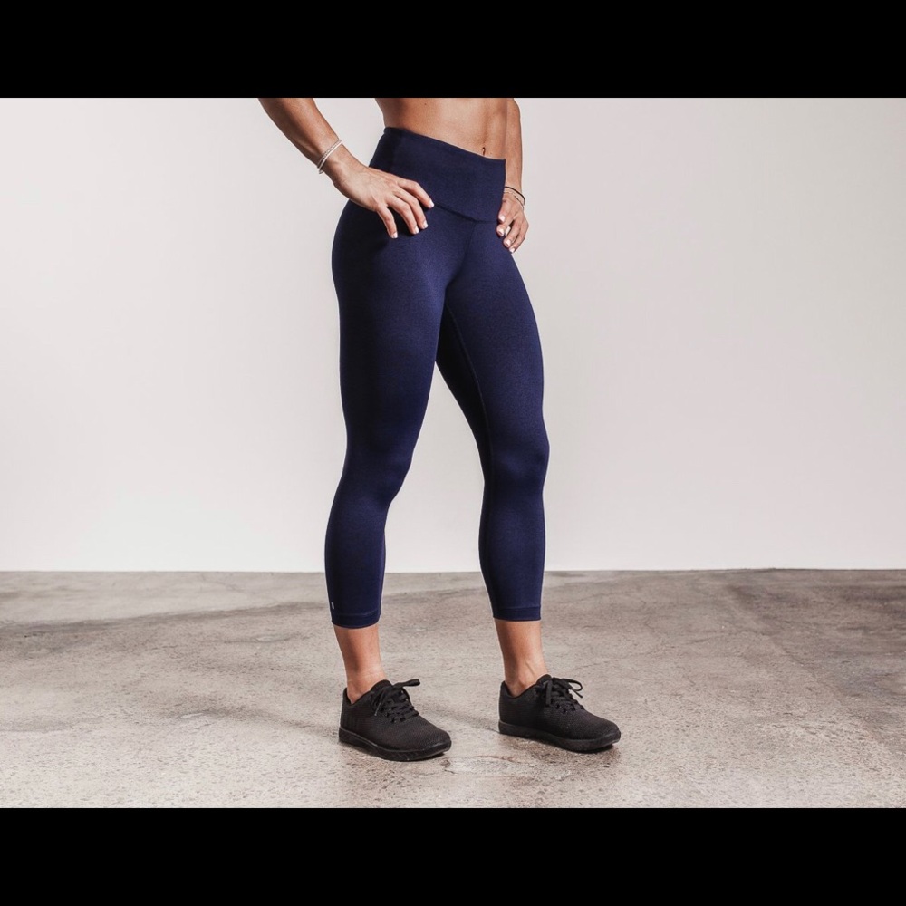 Nobull high rise crop (plush heather)